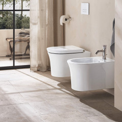 Duravit White Tulip Смеситель для биде, на 1 отв., с донным клапаном цвет: хром