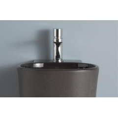 Azzurra Nativo Раковина подвесная 35х37хh62см с 1 отв. под смеситель, с креплением, цвет белый