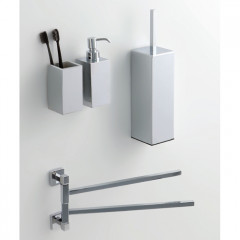 Bertocci Settecento Ерш подвесной, цвет: белый матовый композит/хром