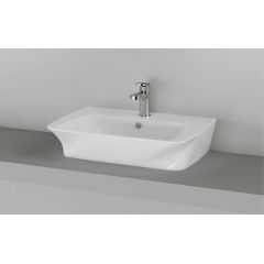 Azzurra Hera Раковина подвесная 63х43х14,5 см, с 1 отв под смеситель, цвет белый