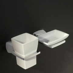 Bertocci Grace Держатель настенный для ершика, подвесной, цвет: хром