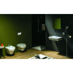 AZZURRA CHARME биде подвесное 52х40см, с 1 отв.c креплением KIT 2000 CF, цвет белый