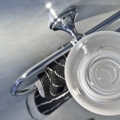 Bertocci Scacco Полотенцедержатель кольцо с держателем мыльницы, подвесной, цвет: хром