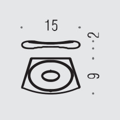 Colombo Land Мыльница подвесная, цвет: хром