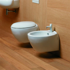 AZZURRA CLAS сиденье для унитаза 56см и моноблока, цвет белый с шарнирами хром (микролифт) (продаем без унитазов!)