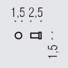 Colombo Time Крючок, цвет: хром