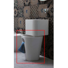 AZZURRA TANDEM Раковина подвесная 44х43см без отв. под смеситель, белая