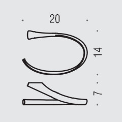 Colombo Land Полотенцедержатель кольцо, подвесной цвет: хром