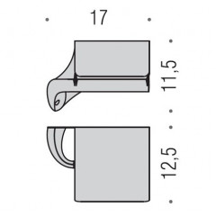 Colombo Link Держатель для туалетной бумаги, с крышкой, цвет: хром