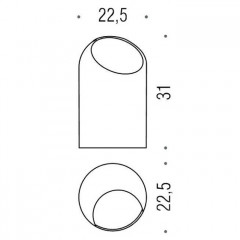 Colombo Hotel Collection Ведро для мусора, цвет: белый