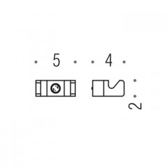 Colombo Complementi Настенный держатель для приспособления для сгона воды, цвет: хром