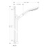 Hansgrohe Raindance Select S Душевой набор: штанга 90см., ручной душ 150, 3jet (RainAir, CaresseAir, Mix), EcoSmart, шланг, цвет: хром