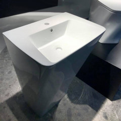 Azzurra Hera Раковина напольная 63х43х85 см, с 1 отв под смеситель, цвет белый