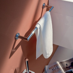 Bertocci Cento Полотенцедержатель 62,5 см, подвесной, цвет: хром