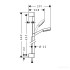 Hansgrohe Crometta 100 Multi Uni душевой набор, 0,90, цвет: хром