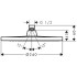 Hansgrohe Crometta S 240 1jet Верхний душ Ø240мм, цвет: хром