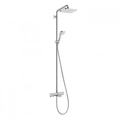 Hansgrohe Croma E 280 1jet Душевая система Showerpipe с термостатом для ванны, хром