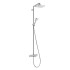 Hansgrohe Croma E 280 1jet Душевая система Showerpipe с термостатом для ванны, хром