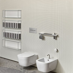 ANTONIO LUPI KOMODO Биде подвесное 540х360х260 мм., с 1 отверстием для смесителя, цвет белый матовый