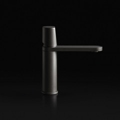 ANTONIO LUPI INDIGO Смеситель для раковины на 1 отверстие, излив 165 мм., цвет сатинированная сталь