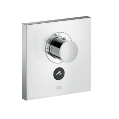 Axor ShowerSelect Термостат Highflow с дополнительным клапаном для ручного душа, квадратный, внешняя часть, цвет: хром