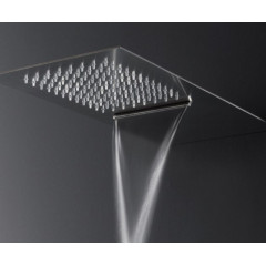 ANTONIO LUPI BILASTRA Верхний душ 207x503x2 мм., настенный, с каскадом, полированная нержавеющая сталь