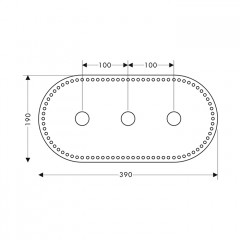 Axor Уплотнительная манжета, цвет: хром
