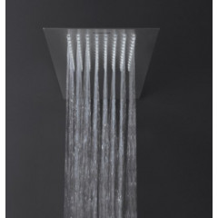 ANTONIO LUPI BILASTRA Верхний душ 207x503x2 мм., настенный, с каскадом, сатинированная нержавеющая сталь