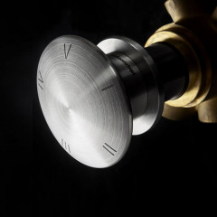 ANTONIO LUPI MAYDAY Переключатель на 2, 3, 4 или 5 положений, в комплекте со встраиваемой частью, матовая нержавеющая сталь