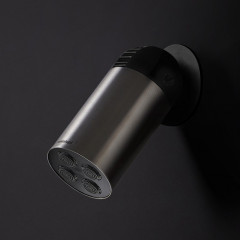 ANTONIO LUPI AZIMUT Верхний душ Ø80 мм., настенный или потолочный, поворотный, матовая нержавеющая сталь