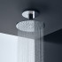 Axor ShowerSolution Верхний душ, 250мм, 2jet, с держателем 100мм, потолочный монтаж, цвет: хром