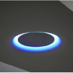 ANTONIO LUPI METEO IN Верхний душ 620х620х110мм, встраиваем в потолок, с подсветкой, дистанцион пультом и трансформатором, сатиниров нержавеющая сталь