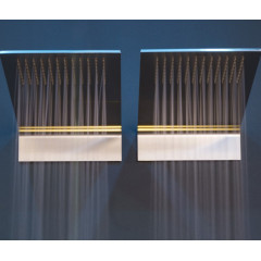 ANTONIO LUPI MEZZAVELA Верхний душ 270x462x123 мм., настенный, сатинированная нержавеющая сталь