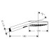 Hansgrohe Raindance Select E Ручной душ , лейка 120мм, 1jet, ½;, цвет: шлифованный черный хром