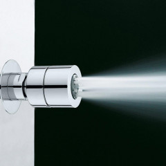 Bossini Bossini Tondo Mas 34боковая поворотная форсунка из латуни с массажной струёй, цвет хром