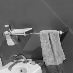 Bertocci On-line Держатель аксессуаров настенный, для комплекта, цвет: хром