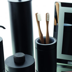 Bertocci Officina 01 Стакан настольный , цвет: черный матовый