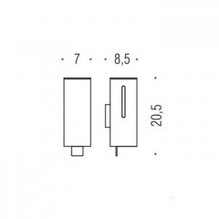 Colombo Complimenti Дозатор для жидкого мыла, 0.2л, цвет: хром