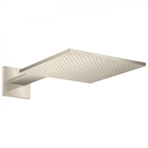 Axor ShowerSolutions Верхний душ, 30x30см, 1jet, с держателем 45см, настенный, цвет: шлифованный никель