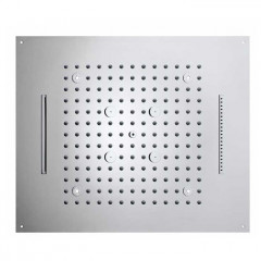 BOSSINI DREAM/4 Верхний душ 570 x 470 mm, 4 режима (дождь, каскад, водопад, туман), с 4 LED (белый), блок питания/управления, цвет: хром