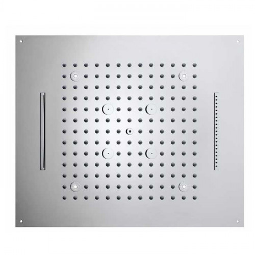 BOSSINI DREAM/4 Верхний душ 570 x 470 mm, 4 режима (дождь, каскад, водопад, туман), с 4 LED (белый), блок питания/управления, цвет: хром