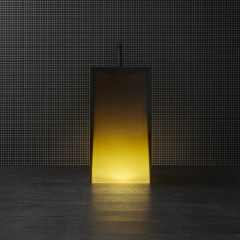 ANTONIO LUPI AURA Раковина напольная 450х450х850 мм., слив в пол, без отв для смесит, с дон клапан, сифоном и трубой слива, Cristalmood, цвет Gran_cru