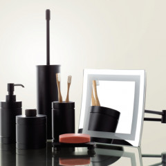 Bertocci Officina 01 Стакан настольный , цвет: черный матовый