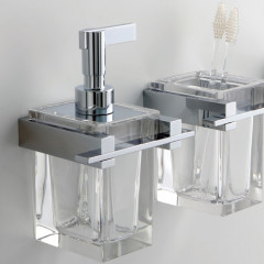 Bertocci On-line Держатель аксессуаров, настенный, цвет: хром