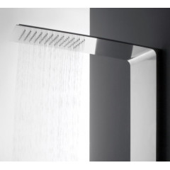 ANTONIO LUPI VELA Душевая колонна 207x482x1030 мм, с термостатическим смесителем, верхний душ, ручной душ, шланг 1500мм, сатинирован нержавеющая сталь