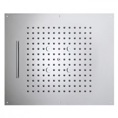 BOSSINI DREAM/3 Верхний душ 570 x 470 mm, 3 режима (дождь, каскад, туман), цвет: никель шлифованный