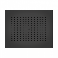 BOSSINI DREAM-RECTANGULAR Верхний душ 470 x 370 mm, цвет: черный матовый