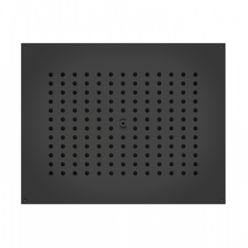 BOSSINI DREAM-RECTANGULAR Верхний душ 470 x 370 mm, цвет: черный матовый