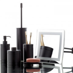 Bertocci Officina 01 Мыльница настольная, цвет: черный матовый