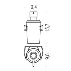 Colombo Road Дозатор для жидкого мыла, подвесной, цвет: хром/матовое стекло